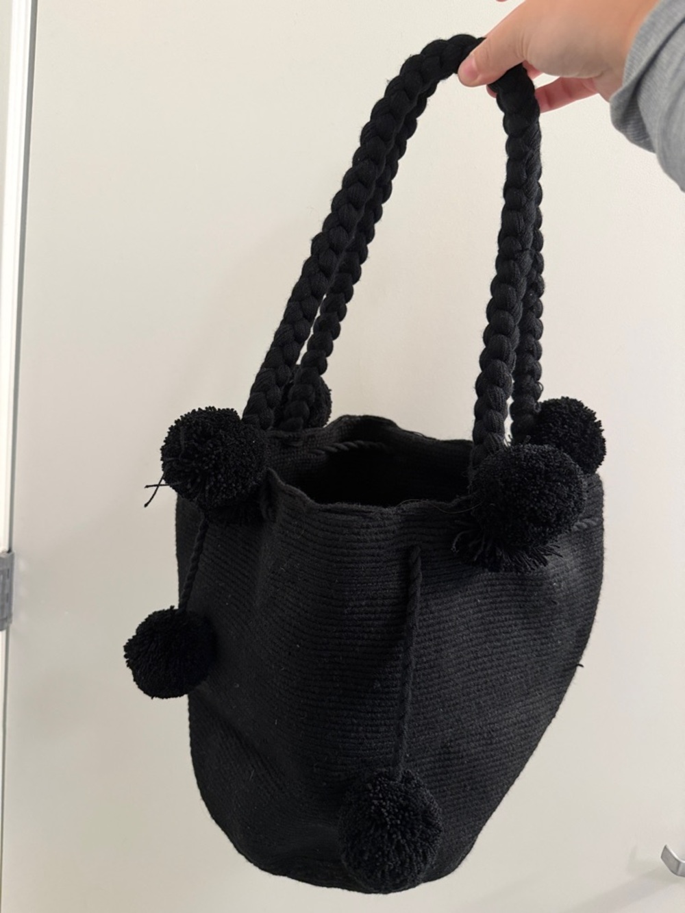 Woven Beach Bucket Bag